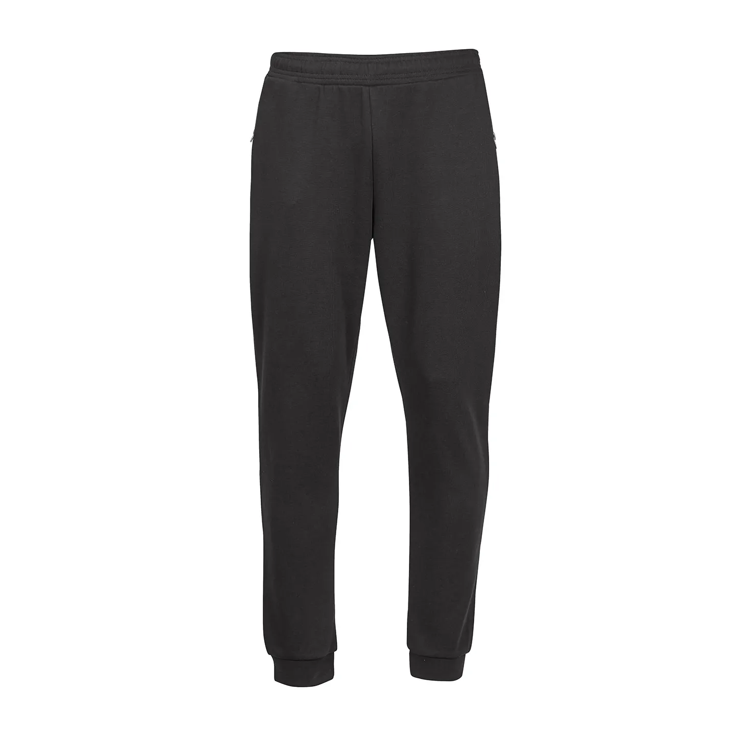 Ribbed interlock pants (5510) — Black